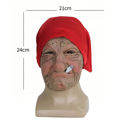 Maska Babcia z Papierosem